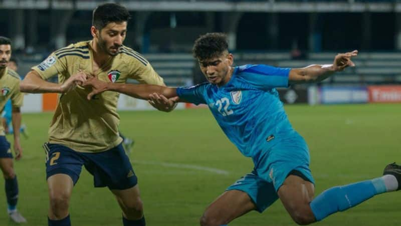 SAFF Championship 2023 Kuwait top Group A hold India to a draw kvn