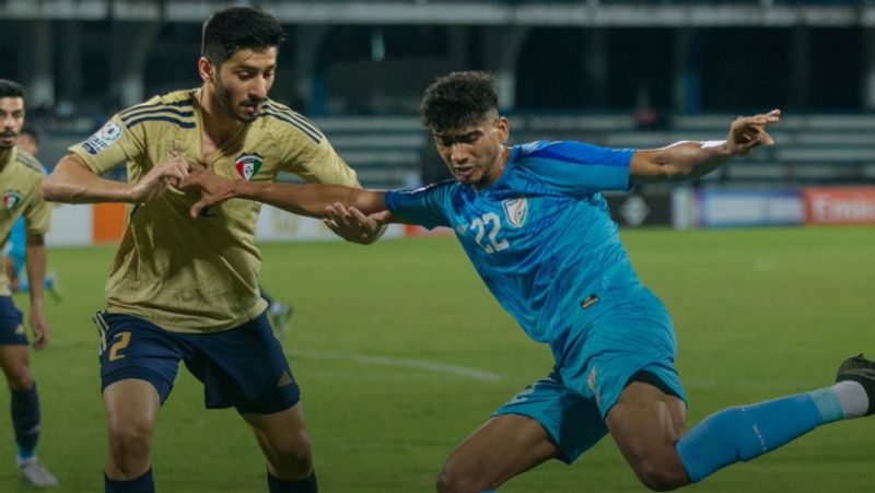 SAFF Championship 2023 Kuwait top Group A hold India to a draw kvn