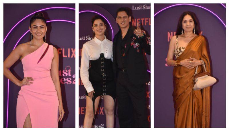 Lust Stories 2 Screening: Mrunal Thakur, Vijay Varma-Tamannah Bhatia, Neena Gupta and many more attend RBA