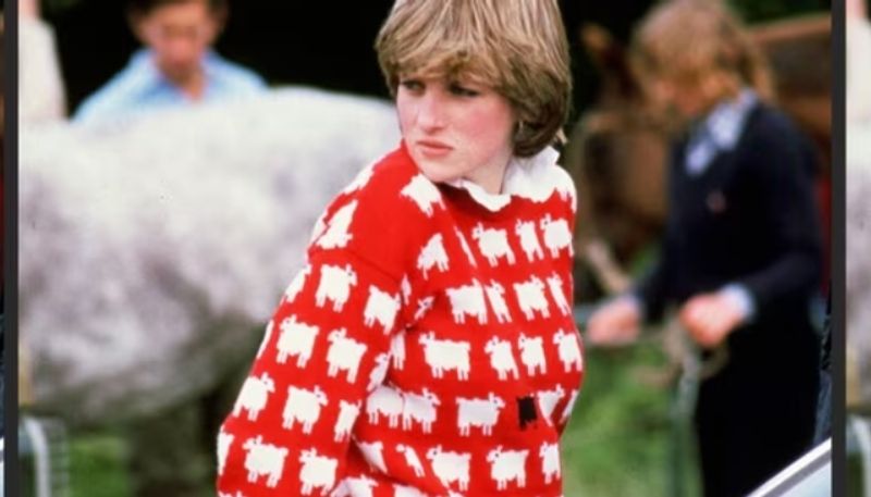 Princess Diana's Iconic 'Black Sheep' Sweater Sold For A Record $1.1 Million