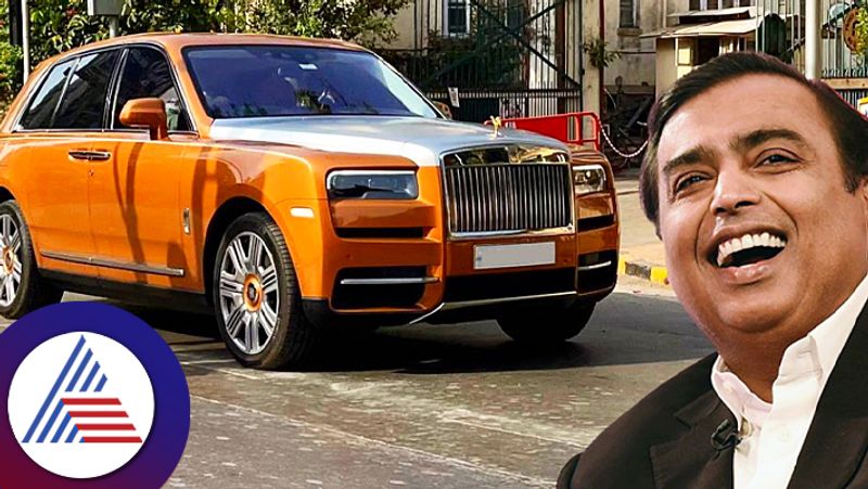 mukesh ambani s colour changing rolls royce cullinan suv caught on camera watch video of rs more than 10 crore beauty ash