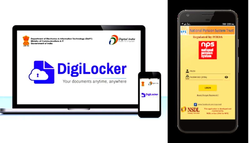 NPS Account Statements safe in Digilocker APK 