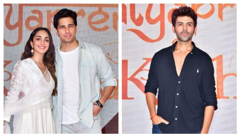 SatyaPrem Ki Katha screening: Kartik Aaryan, Kiara Advani, Sidharth Malhotra and many more celebs spotted RBA