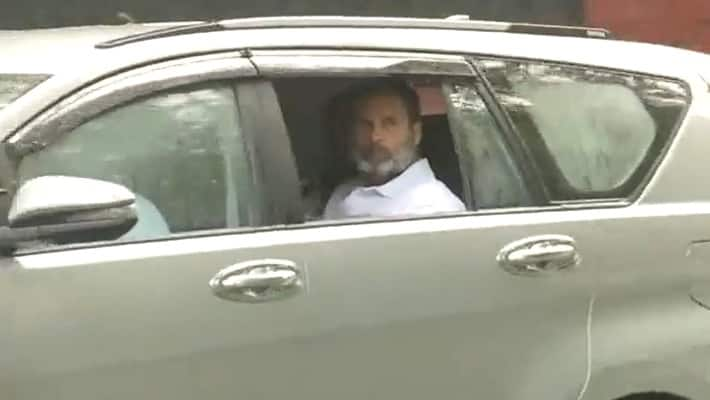 Rahul Gandhi  Reaches  To  Gannavaram  Air port lns 