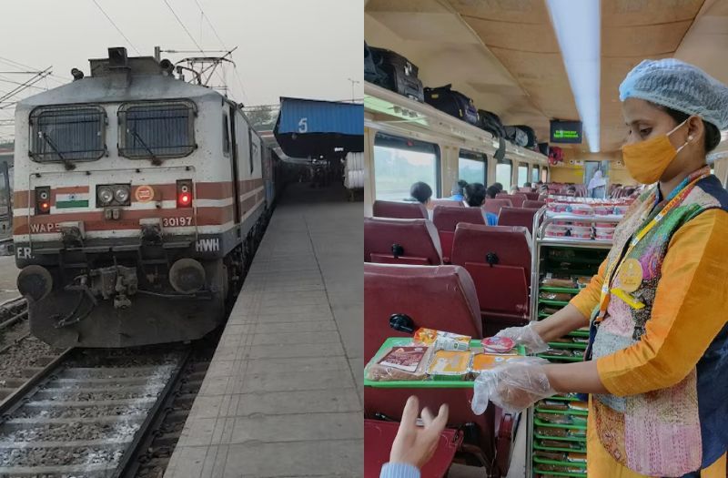 Good news.. Train passengers get free food.. indian railaway announcement