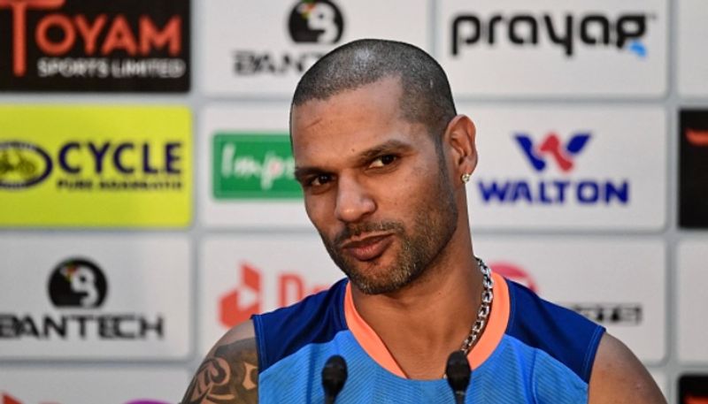 Asia Cup 2023 Netizens trolls Shikhar Dhawan after late wishes for Team India kvn