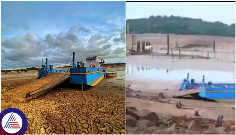 Karnataka Western Ghats forests and rivers have dried up due to lack of monsoon rains sat