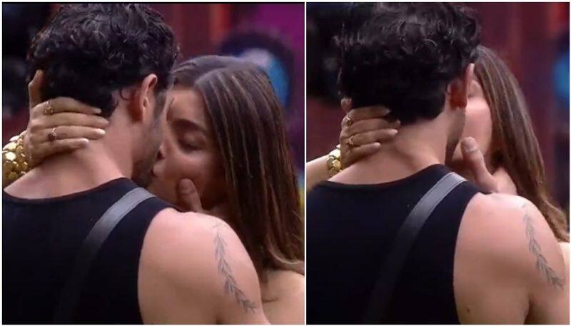 netizens outrage against Jad Hadid and Akanksha Puri 30-sec lip kiss on Bigg Boss OTT 2 sgk