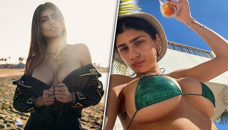 Mia Khalifa HOT Photos: Former Porn Star flaunts assets in sexy ...