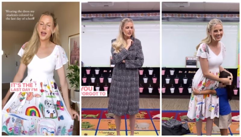 video of the kindergarten teacher who surprised his children went viral bkg