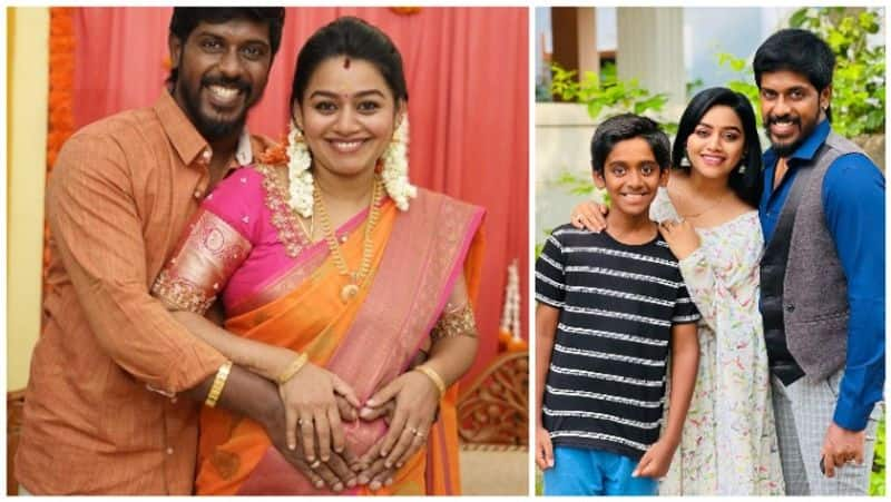 serial actress gayathri yuvaraj blessed with a baby girl on her birthday gan