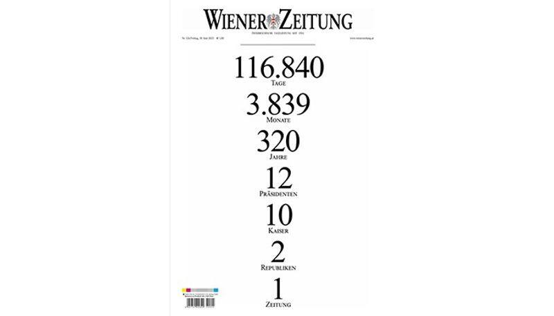 320 year old Vienna newspaper Wiener Zeitung shuts print edition leaves internet dejected gcw