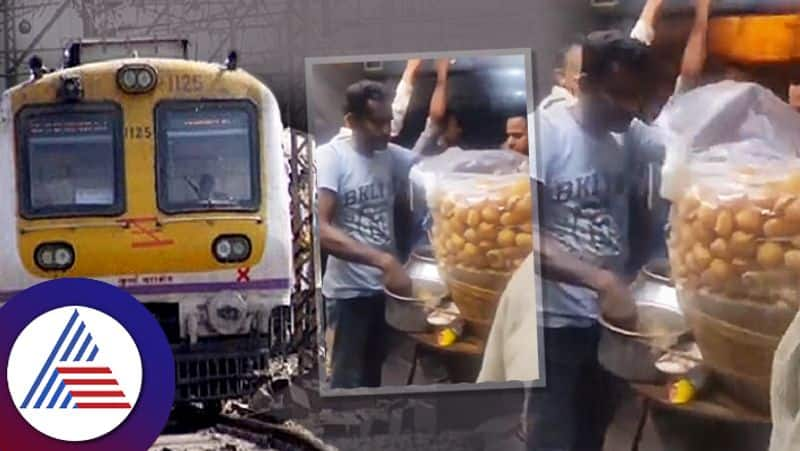 Man Sells Pani Puri On Local Train Earns Praise For Creative Jugaad roo