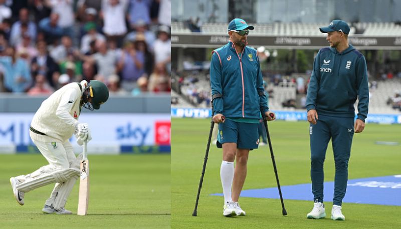 Ashes 2023: Standing ovation as injured Nathan Lyon comes out to bat against England in Lords Test kvn