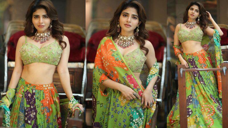 Spy movie actress Iswarya menon glamour photoshoot viral