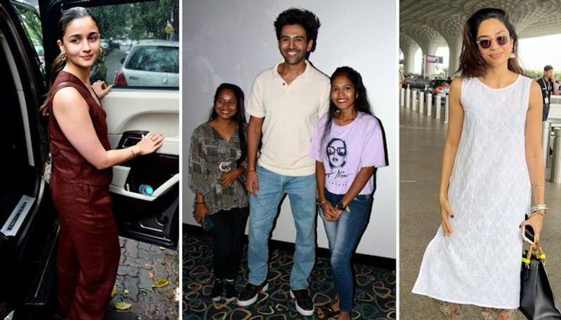 SPOTTED From Alia Bhatt to Kartik Aaryan, check your favourite stars who got PAPPED today ADC