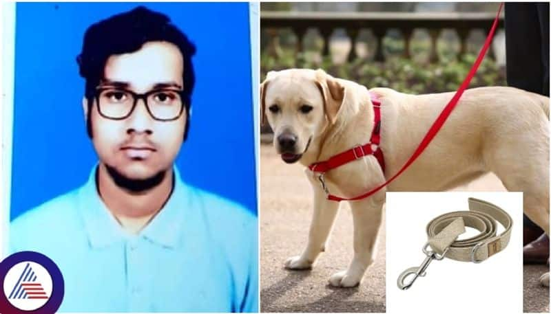 Bengaluru young man hanged himself by the belt of his pet dog sat