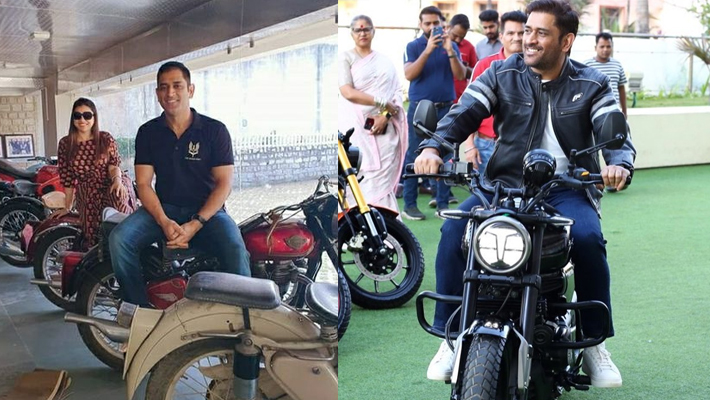 As MS Dhoni Gives Security Guard Lift, Fans Sent Into Frenzy. Old Video Goes Viral ram