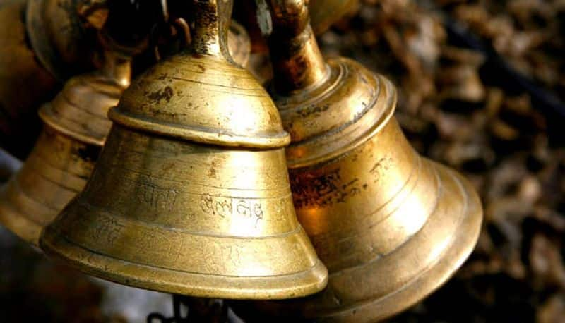 significance of temple bell and the positive effects suh