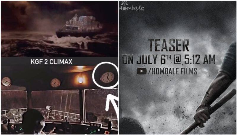 There is a link between KGF-2 climax and Salar teaser release time sgk