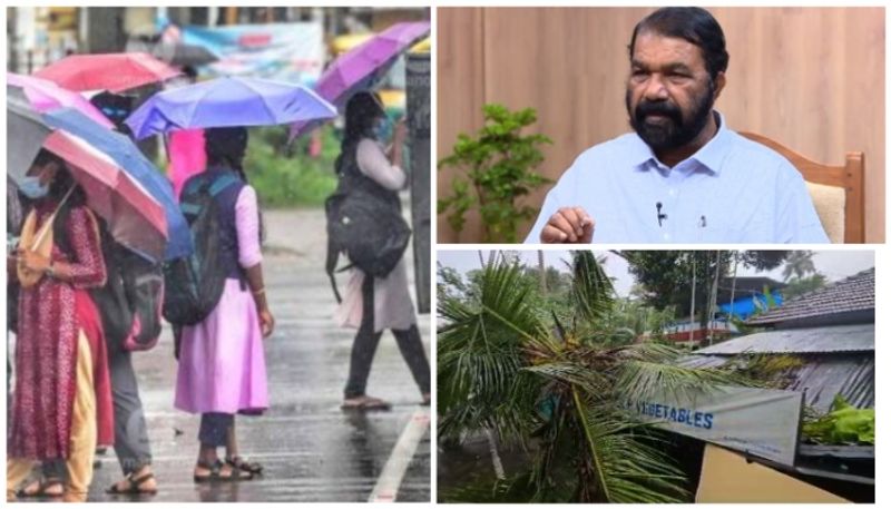 rain holiday kerala education minister sivankutty instructions to district collector apn 