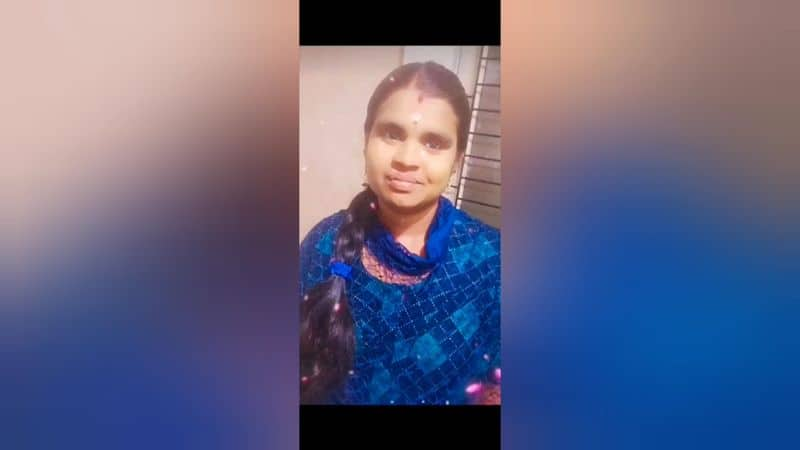 The husband killed his wife by throwing a stone on her head in Trichy