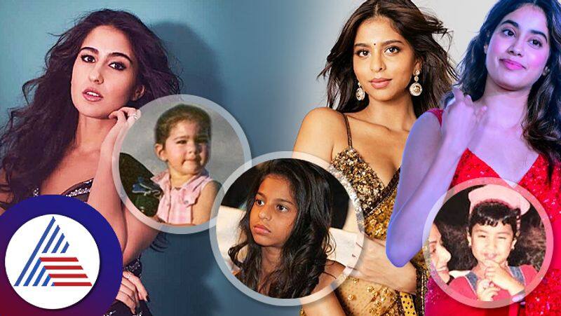 Janhvi Kapoor To Sara Ali Khan Bollywood Star Kids Drastic Transformation rao