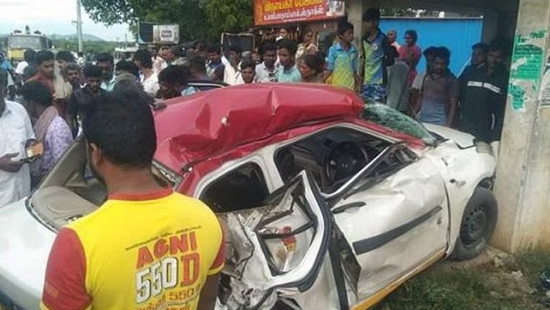 Pudukkottai car Accident...4 people killed