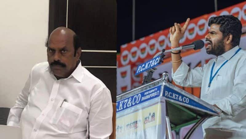 Annamalai condemns Minister EV Velu speech