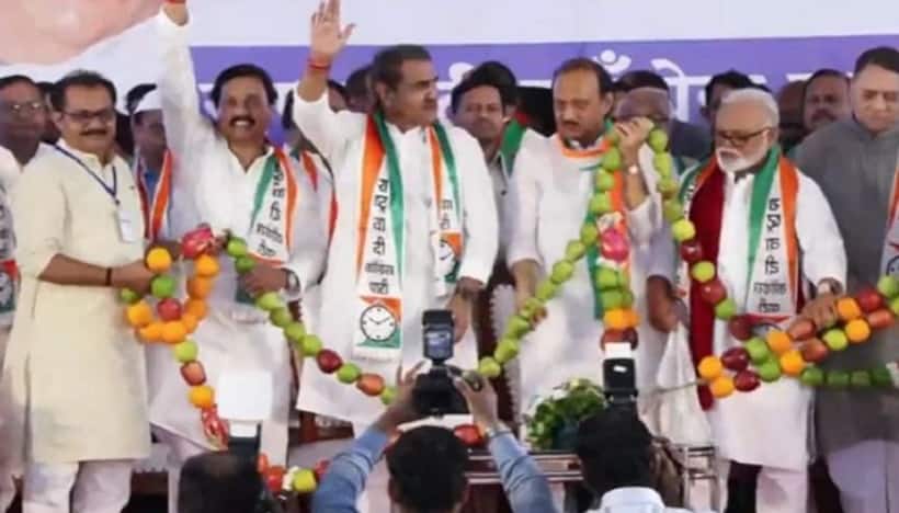NCP split: Ajit Pawar's camp in show of strength with 40 MLAs; 10 for Sharad Pawar