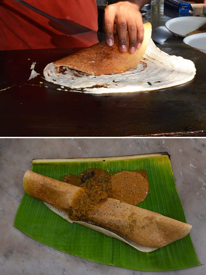 Seven Easy steps to make Traditional dosa Vin