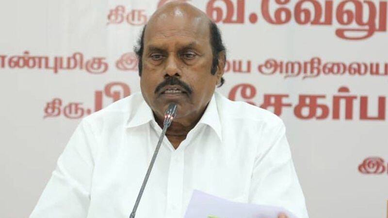 EV Velu accuses union govt for delaying bridge construction in Trichy Thanjavur bypass road smp