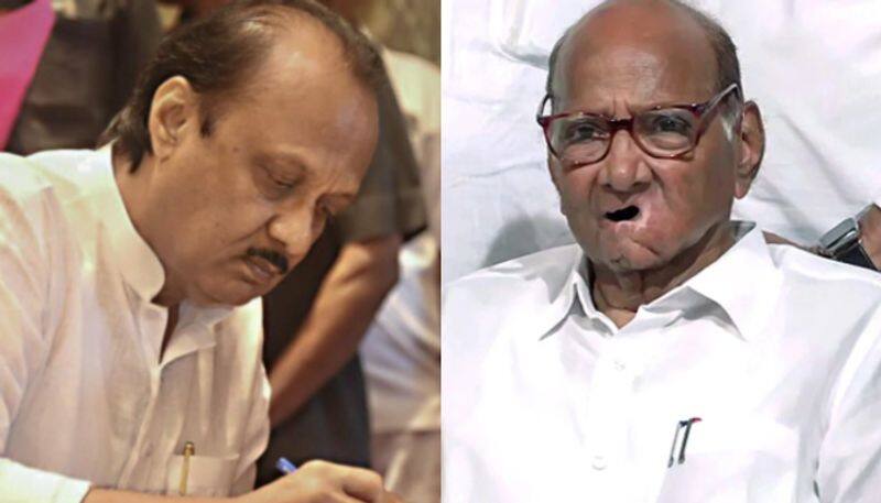 Pawar Play In maharashtra Ajit Pawar Sharad Pawar fight in NCP san