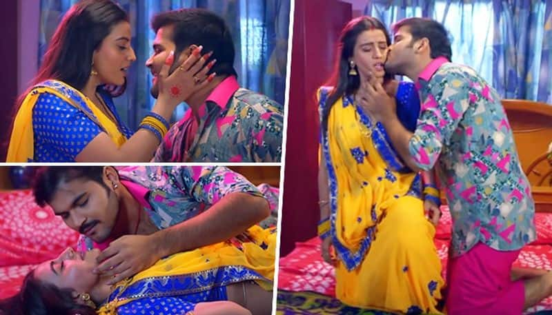 Akshara Singh SEXY photos, video: Bhojpuri actress, Arvind Akela's BOLD bedroom song is a must WATCH RBA