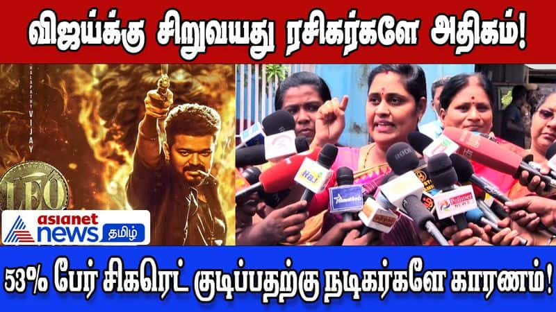 Actors are the reason 53% of people smoke cigarettes! - Complaint demanding the arrest of Vijay!