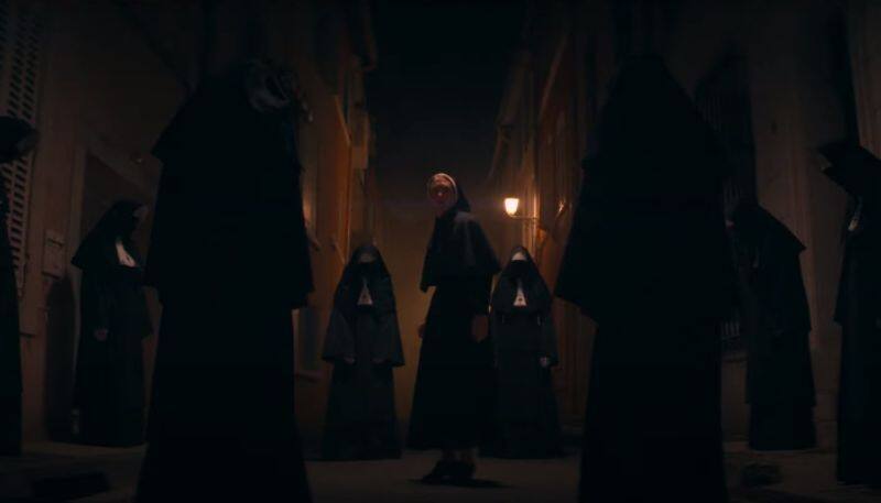 the nun 2 movie trailer hollywood horror nsn