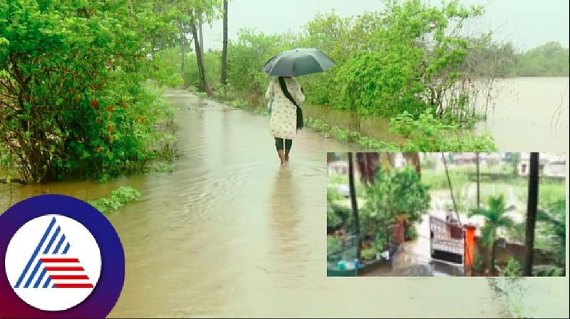 Karnataka monsoon Drainage  mess floods in karwar at uttara kannada rav