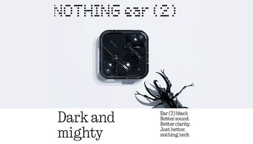 Nothing Ear (2) launched in an all black look with new features; Check out details