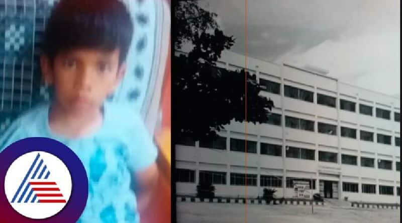 Drivers negligence Child dies after falling under the wheel of a school vehicle at anekal bengaluru rav