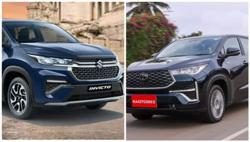 Comparison of Maruti Suzuki Invicto and Toyota Innova Hycross prn