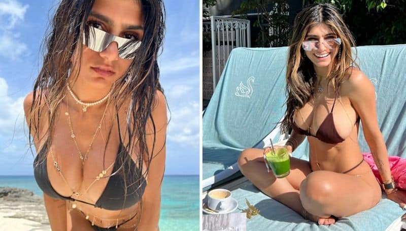 Mia Khalifa HOT Photos: Model shocks Internet with luscious body in sizzling BIKINIS vma