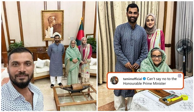 intervention from Bangladesh Prime Minister Sheikh Hasina Tamim Iqbal withdraws retirement san