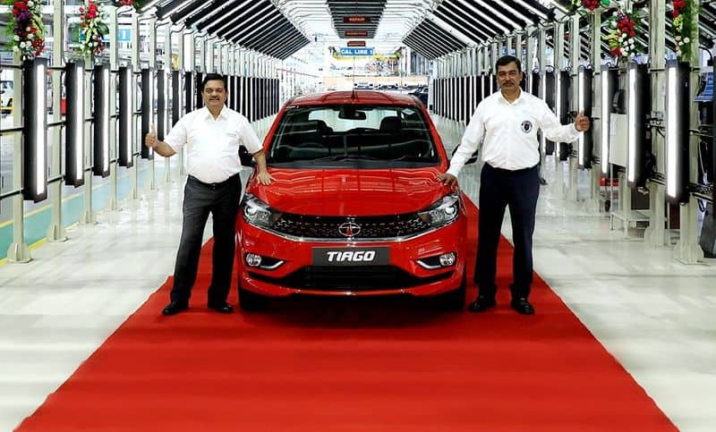 Tata Tiago hits remarkable sales milestone of 5 Lakh units in India ckm