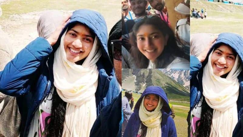 SK 21 heroine Sai Pallavi Devotional trip to Amarnath temple