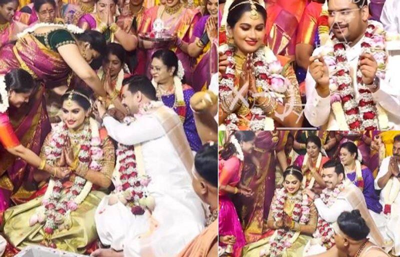 Groom confused on that Thali Tying Moment, Viral video Vin