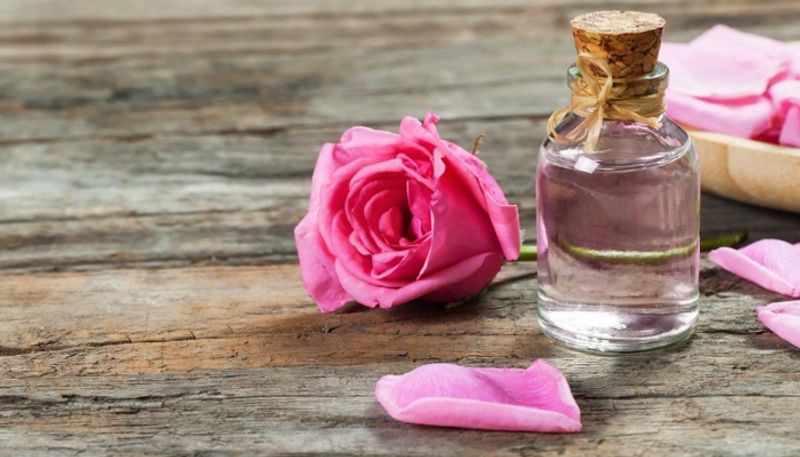 how to use rose water for glow skin 