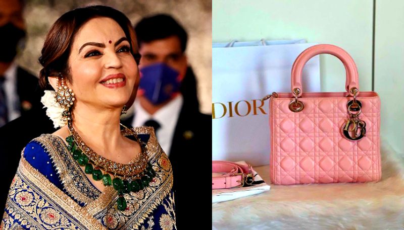 Nita Ambani  Lady Dior bag worth 2.15 lakhs apk 