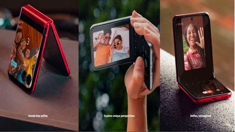 Moto launches a foldable smartphone Motorola Razer 40 Ultra and Razer 40 Foldable Mobile Phone available in Market from july 15th akb