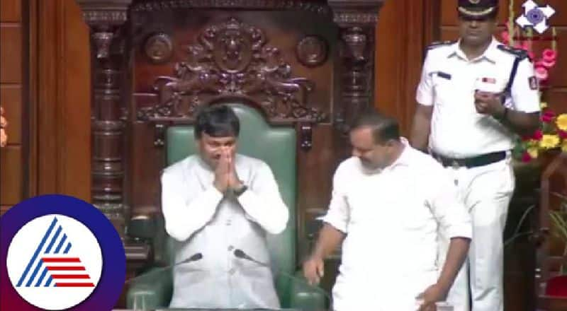 Rudrappa Lamani elected unopposed as Deputy Speaker of Assembly at haveri rav