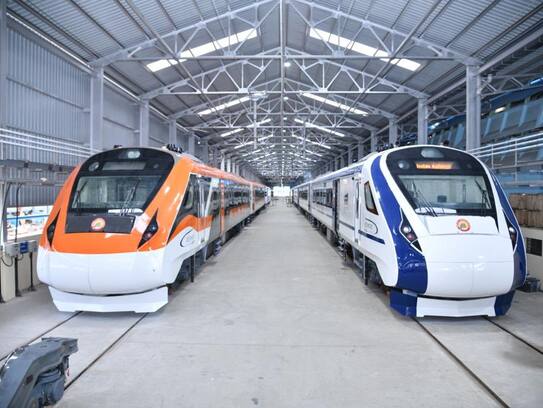Orange color of Vande Bharat trains.. Is there a political reason behind this? What did the Union Railway Minister say?..ISR